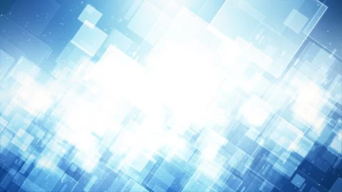 Rectangular abstract background, Geometric shape light patterns in blue and.. Stock Footage 277557474