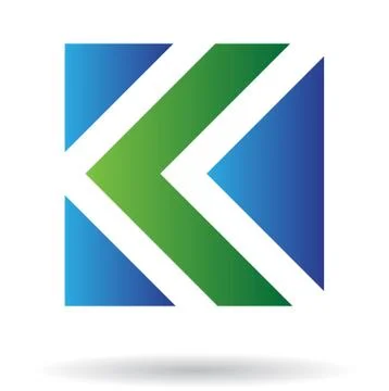 Rectangular and Square Abstract Icon Stock Illustration