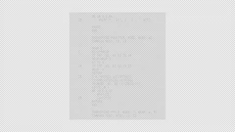 Rectangular animated block with scrolling abstract code. Stock Footage 232085516