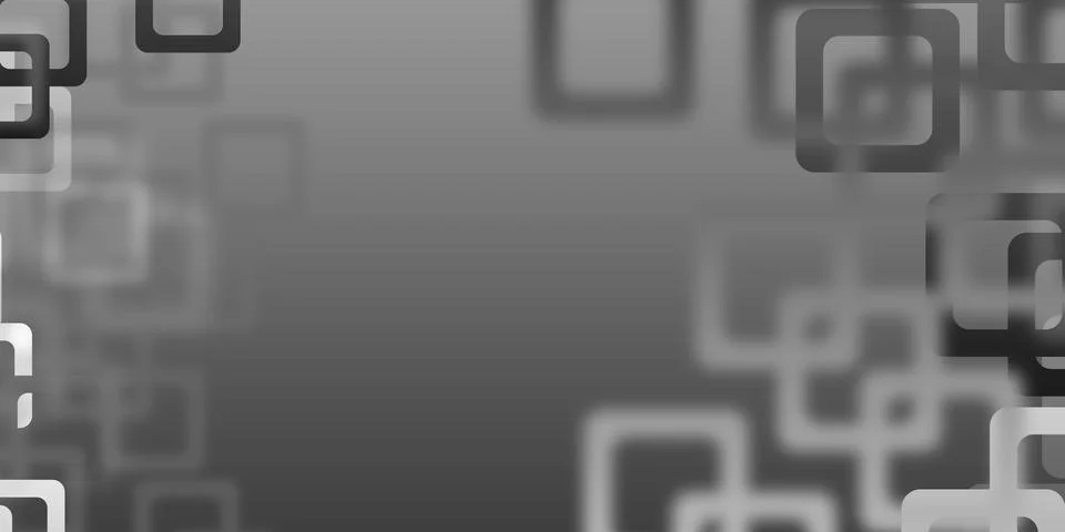 Rectangular background with curved corners Mosaic geometric pattern Blur ligh Stock Illustration