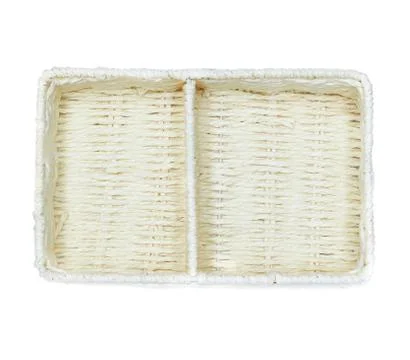 Rectangular basket Stock Photos