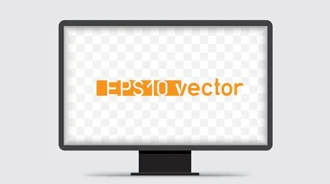 Rectangular black billboard template Stock Illustration