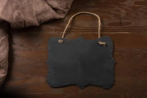 Rectangular black textured slate board f Rectangular black textured slate ... Stock Photos