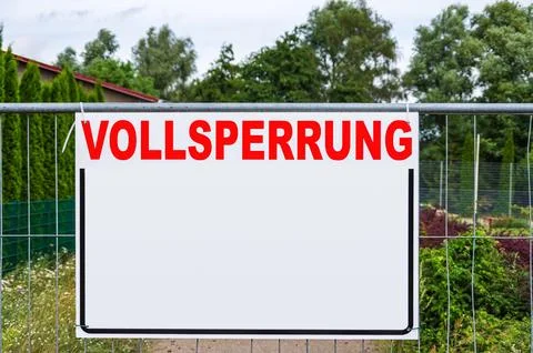 A rectangular board with a lot of free text space with the word FULL EXCLUSION Stock Photos