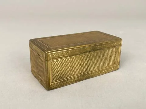 Rectangular box French 19th century View more. Rectangular box. French. 19t.. Stock Photos