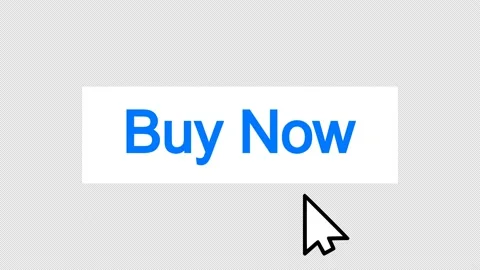 Rectangular Buy Now Button Animation, Blue and White 스톡 동영상 220992026