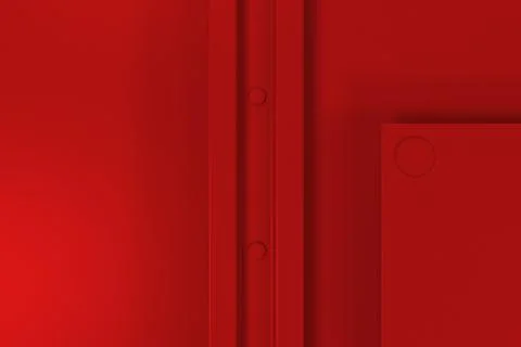 Rectangular colored plate texture with rivets Illustrazione stock