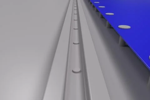 Rectangular colored plate on white background with rivets 库存插图