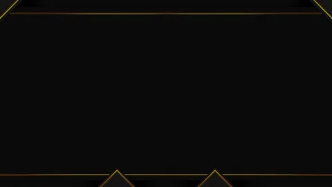 Rectangular colorful neon glowing gold brown square frame with triangles, r.. 스톡 동영상 270314547