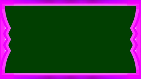 Rectangular colorful, pink square frame, rectangular frame, horizontal fram.. Stock Footage 270314664