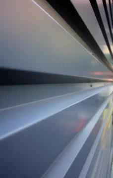 Rectangular corrugation 스톡 사진