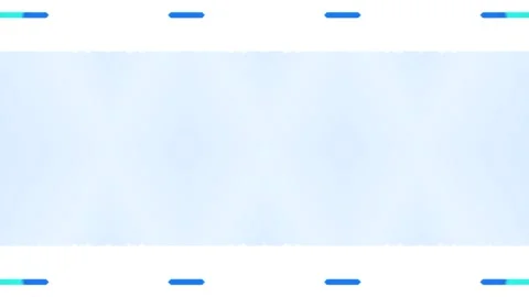 Rectangular with dashed lines, neon glowing blue square frame, horizontal f.. Stock Footage 270314974