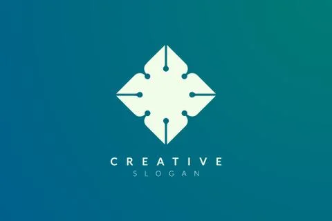 Rectangular Design creations. Modern minimalist and elegant vector illustrati Illustrazione stock