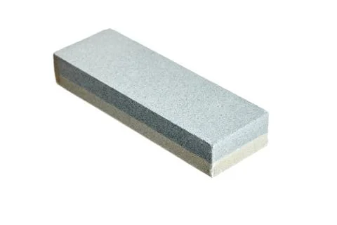 Rectangular double layer sharpening stone Stock Photos