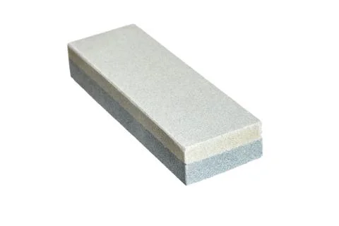 Rectangular double layer sharpening stone Stock Photos