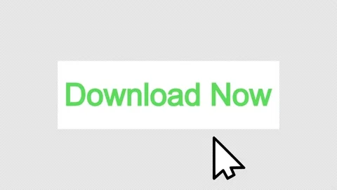 Rectangular Download Now Button Animation, Green and White 스톡 동영상 220988256