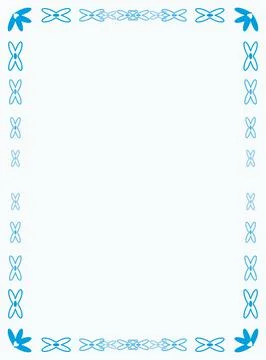 Rectangular flowers frames abstract design Stockillustratie