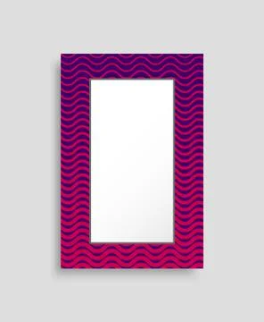 Rectangular Frame Colorful Vector Illustration イラスト素材