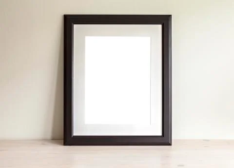 Rectangular frame mockup 스톡 사진