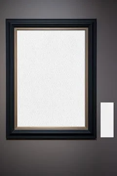 Rectangular frame with space for text or image Stock Photos