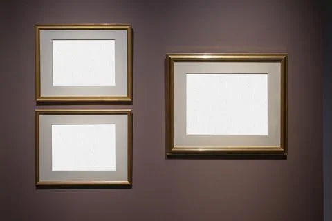 Rectangular frames with space for text or image Stock Photos