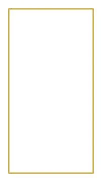Rectangular Golden Frame Story on The White Background イラスト素材