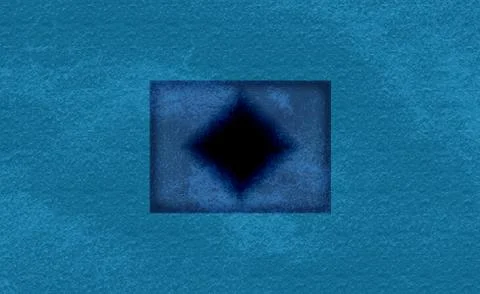 Rectangular hole in the ocean Stock-Illustration