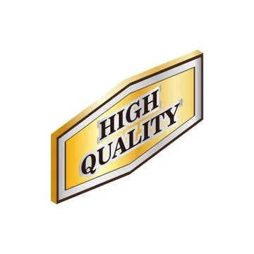 Rectangular label high quality icon 库存插图