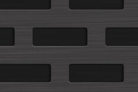 Rectangular metal grate, speaker grille Ilustración de archivo