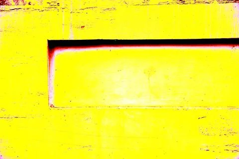 Rectangular niche in a concrete wall, colorful background of a concrete wall  Foto stock
