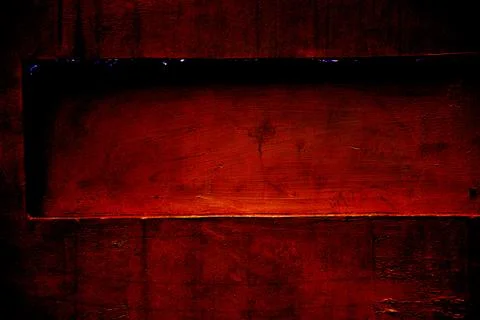 Rectangular niche in a concrete wall, colorful background of a concrete wall  Foto stock
