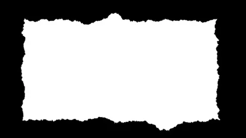 Rectangular Paper Scrap with Medium Rough Edges 3 Stock Footage 332218187