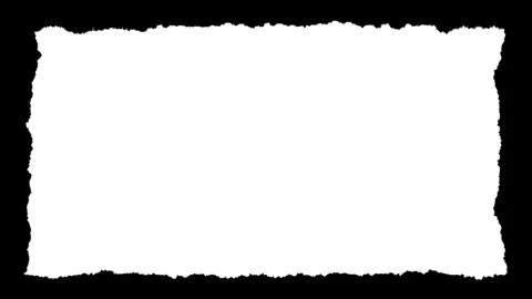 Rectangular Paper Scrap with Small Rough Edges 3 Stock Footage 332218228