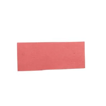 Rectangular paper sheet with textured surface on black background Stock Illustration