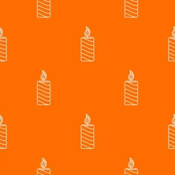 Rectangular pattern orange Stockillustratie