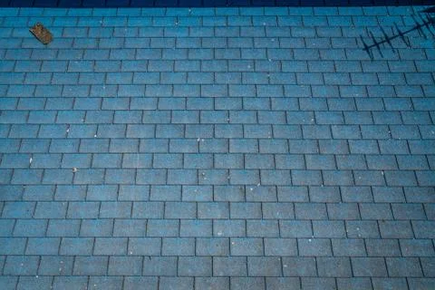 Rectangular pattern of a stony pathway Stock Photos