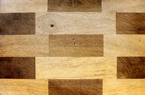 Rectangular pattern wood Foto stock