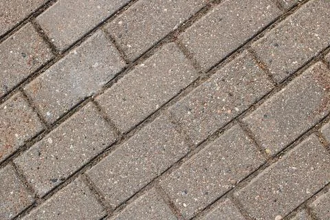 Rectangular paving slabs closeup, background or texture Stock Photos