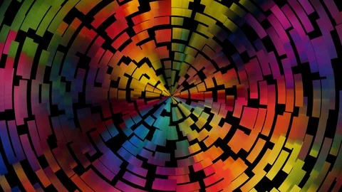 Rectangular Pieces forming an Weel Gadget Stockbeeldmateriaal 110915869