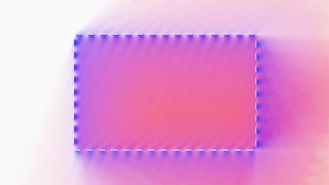 Rectangular pink frame. abstract background Stock Footage 305684302