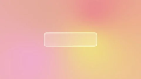 Rectangular Rectangular with rounded edges glass liquid button in Glassmorphism Stock Footage 327320443