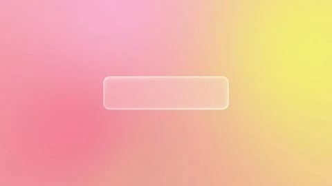 Rectangular Rectangular with rounded edges glass liquid button in Glassmorphism 스톡 일러스트