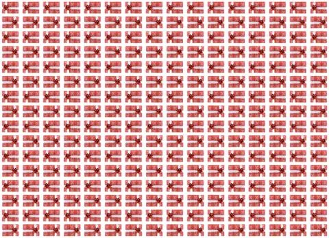 Rectangular red box festive pattern colorful gift secret background base Stock Photos