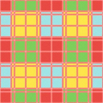 Rectangular seamless pattern in motley trendy colors Illustrazione stock