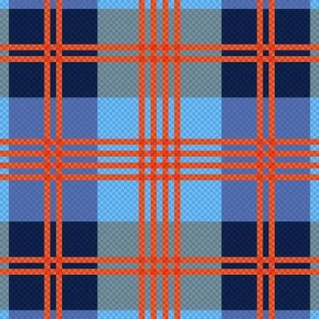 Rectangular seamless pattern in red an blue hues イラスト素材