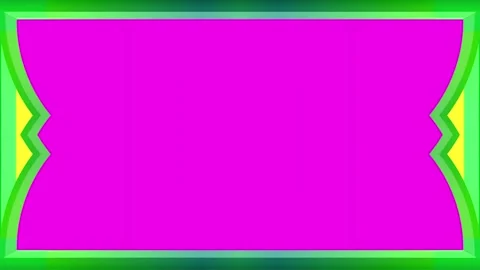 Rectangular, semicircular, whole screen colored, orange frame, horizontal o.. Stock Footage 270315472