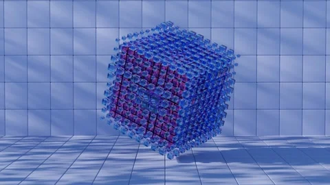 A rectangular shape, featuring four straight sides with opposite sides of equ Stock Footage 297690016