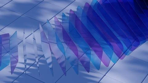 A rectangular shape, featuring four straight sides with opposite sides of equ Stock Illustration