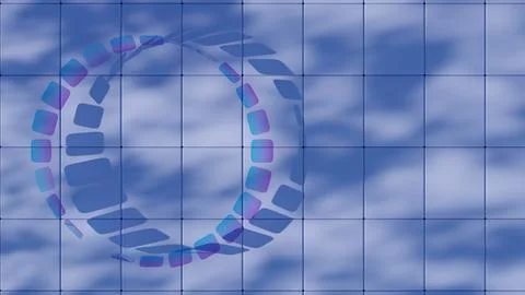 A rectangular shape, featuring four straight sides with opposite sides of equ Stock Illustration
