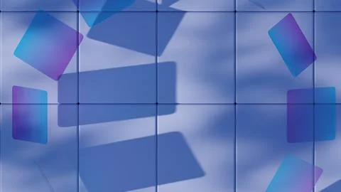 A rectangular shape, featuring four straight sides with opposite sides of equ Stock Illustration